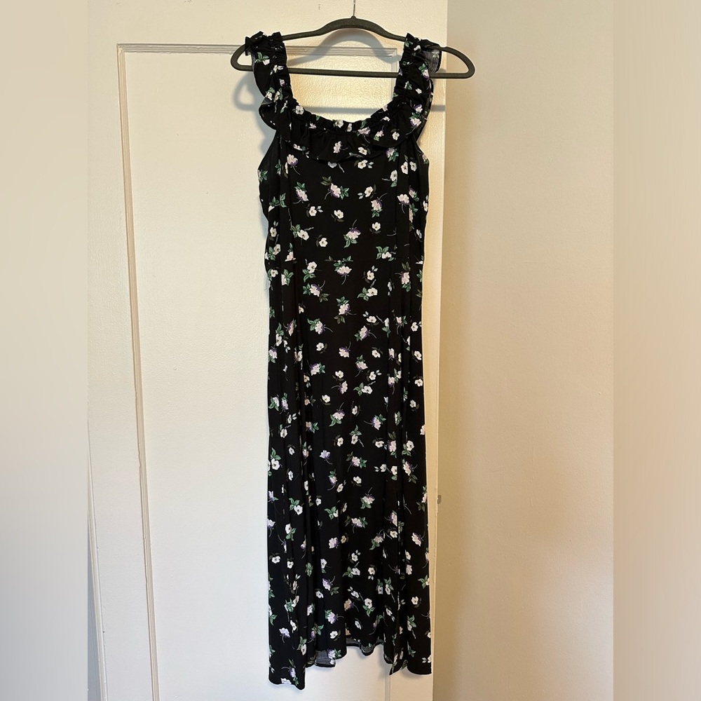 Loft Sleeveless Floral Dress
